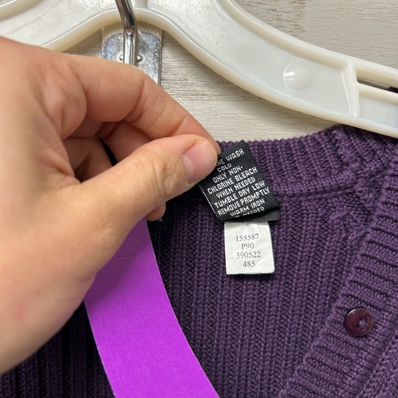 Moda International Deep Purple Knit Top - Picture 3 of 5